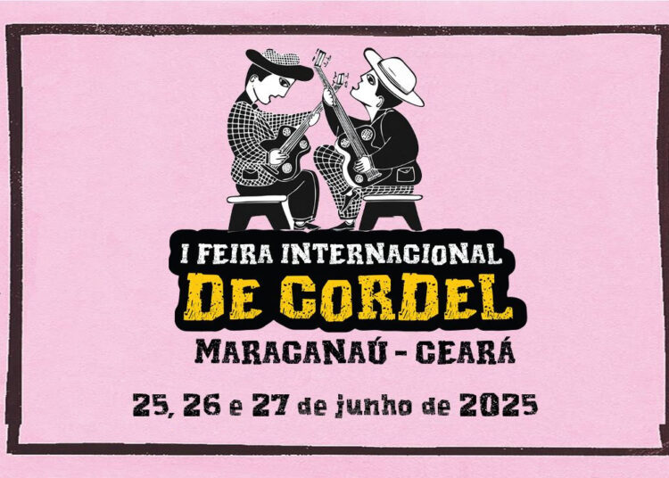 Maracanaú recebe a I Feira Internacional de Cordel nos dias 25, 26 e 27 de junho, evento que integra a programação do São João de Maracanaú