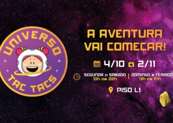 Shopping Parangaba recebe parque da Turma dos Tac Tacs até 2 de novembro