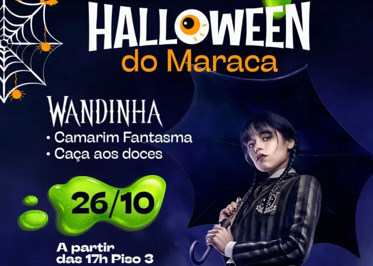 Halloween do Maraca promete diversão assustadoramente divertida no North Shopping Maracanaú