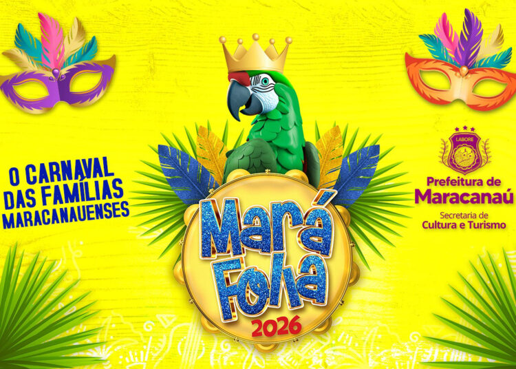 No momento, você está visualizando Maracanaú anuncia a programação do MaraFolia 2026: 4 dias de folia na Praça da Estação e desfiles na avenida