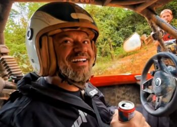 Biólogo Richard Rasmussen encara 1.500 km na Transamazônica em UTV