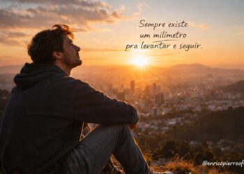 Um milímetro.