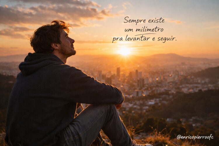 Um milímetro.