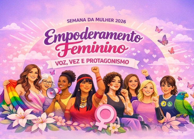 No momento, você está visualizando Maracanaú divulga programação da Semana da Mulher 2026 com o tema “Empoderamento Feminino: Voz, Vez e Protagonismo”