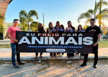 Blitz SEMBA Eu Freio para animais