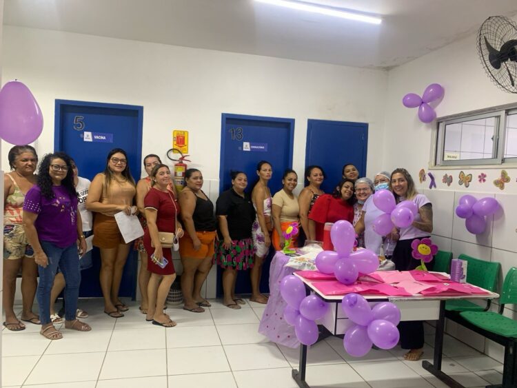 No momento, você está visualizando Prefeitura de Maracanaú intensifica ações de prevenção, conscientização e combate ao câncer do colo do útero com mais de 150 atividades nas unidades de saúde durante o Março Lilás