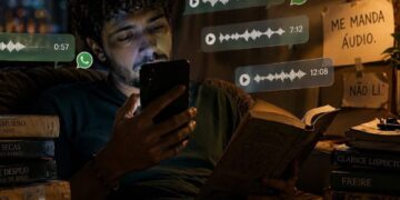 O Brasil que desaprendeu a ler (e agora manda áudio pra tudo)