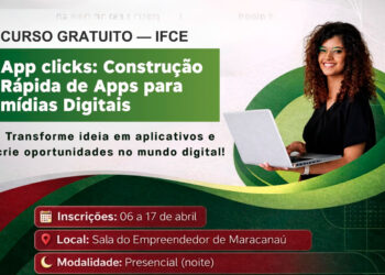 No momento, você está visualizando Sala do Empreendedor, em parceria com o IFCE, abre inscrições para curso gratuito de desenvolvimento de aplicativos