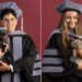 Estudantes fazem sessão de fotos de formatura ao lado dos pets