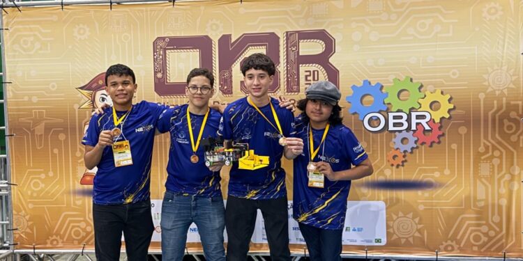 No momento, você está visualizando Maracanaú conquista duas medalhas no Campeonato Brasileiro de Robótica