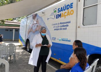 No momento, você está visualizando Ônibus da Saúde leva atendimento especializado aos bairros de Maracanaú com exames gratuitos