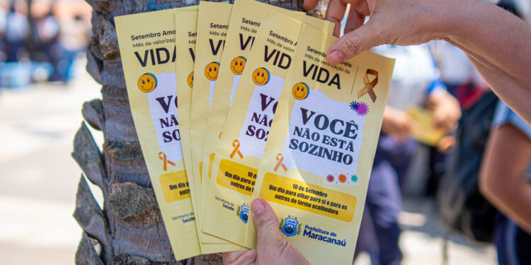 No momento, você está visualizando Prefeitura de Maracanaú promove ações do Setembro Amarelo com foco na prevenção ao suicídio e valorização da vida