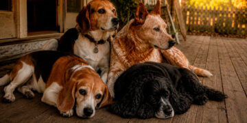 O que os quatro cachorros sabem que eu não sei.